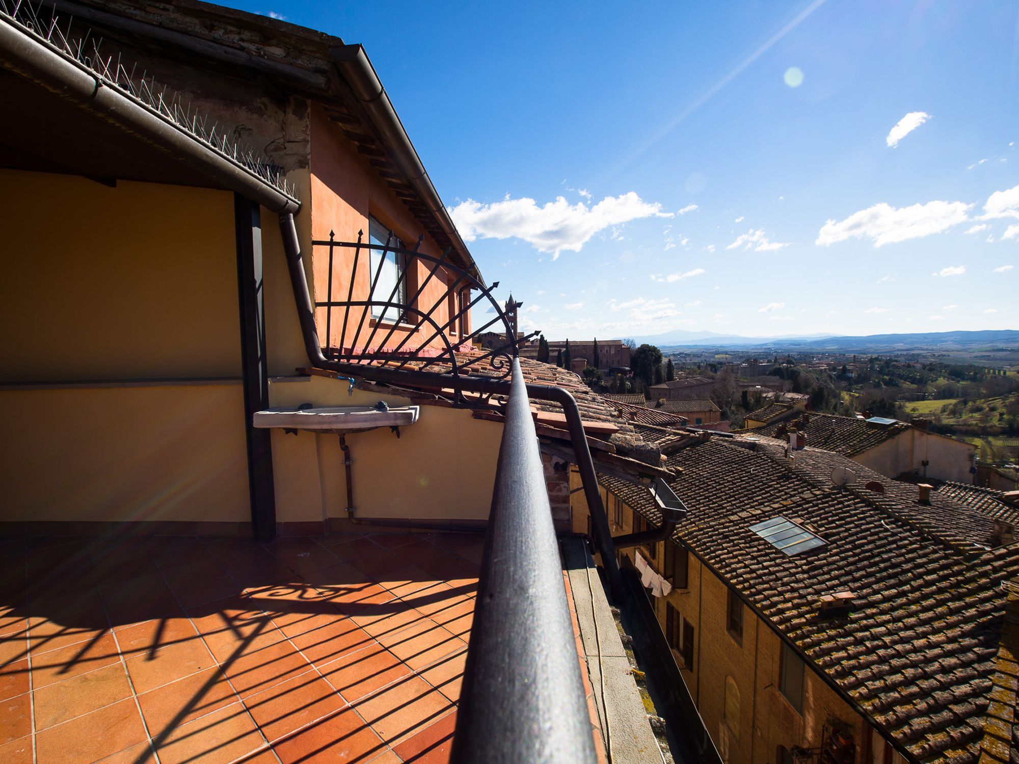 Appartamento Panoramico San Martino 12 シエーナ エクステリア 写真